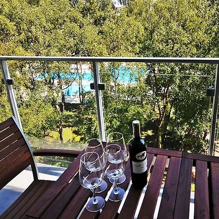 شقة Apartamenty Balticon Polanki - Sauna, Fitness Inclusive - Basen Latem, Pool Im Sommer كولوبرزيغ