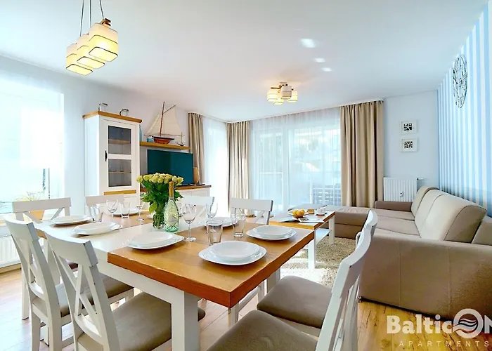 Апартаменты Balticon Polanki - Sauna, Fitness Inclusive - Basen Latem, Pool Im Sommer *