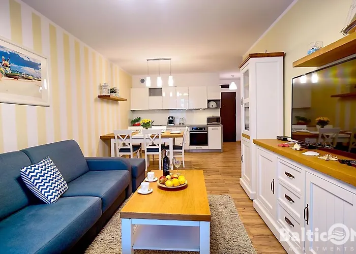 Апартаменты Balticon Polanki - Sauna, Fitness Inclusive - Basen Latem, Pool Im Sommer Колобжег