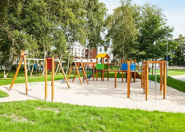 Balticon Polanki - Sauna, Fitness Inclusive - Basen Latem, Pool Im Sommer