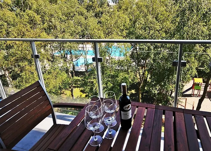 Апартаменты Balticon Polanki - Sauna, Fitness Inclusive - Basen Latem, Pool Im Sommer Колобжег